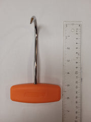 Medium Meat Hook 4" Shank Length 5.5" Flat Handle
