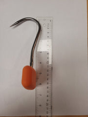 Medium Meat Hook 4" Shank Length 5.5" Flat Handle