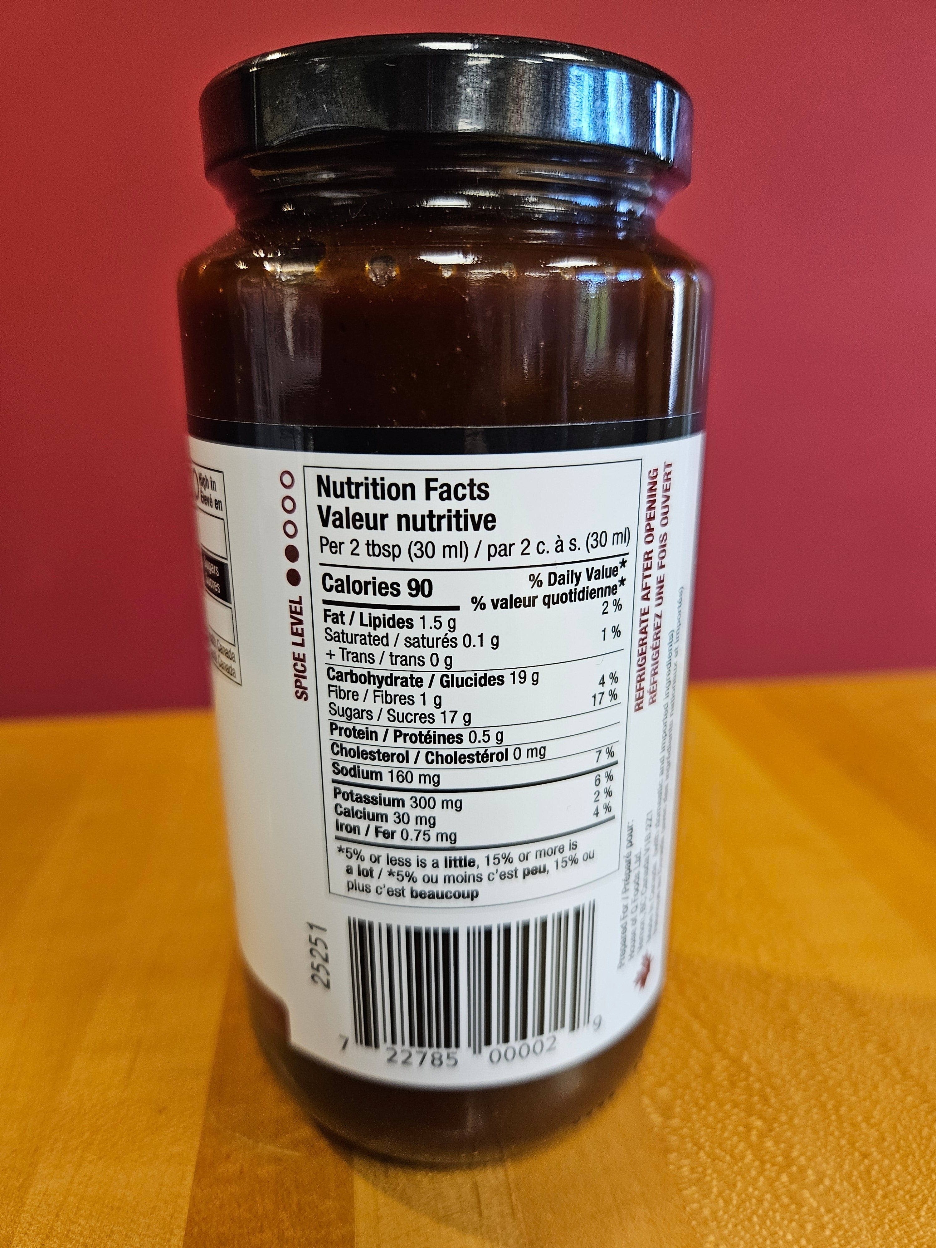 HOUSE OF Q APPLE BUTTER BBQ SAUCE 375ml 12/CS