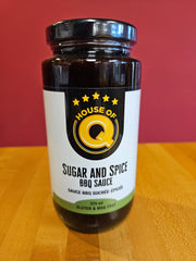 HOUSE OF Q SUGAR & SPICE BBQ SAUCE 375 ml