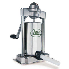 LEM - 5LB Stuffer with Steel Gears and Plastic Horns