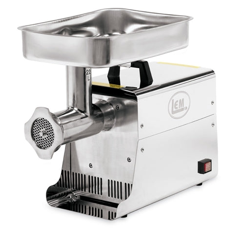 LEM - #22 1 HP Stainless Steel "Big Bite" Electric Grinder